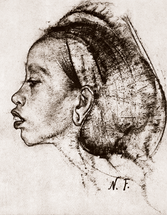  Nicolai Ivanovich Fechin —— 巴厘岛女孩 (6)